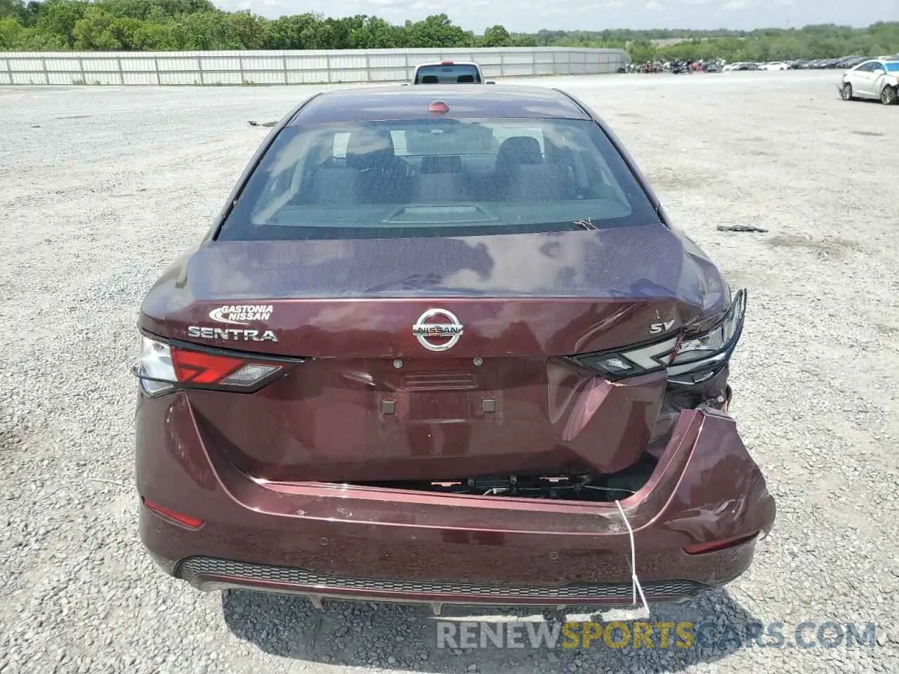 6 Photograph of a damaged car 3N1AB8CV7LY256458 NISSAN SENTRA 2020