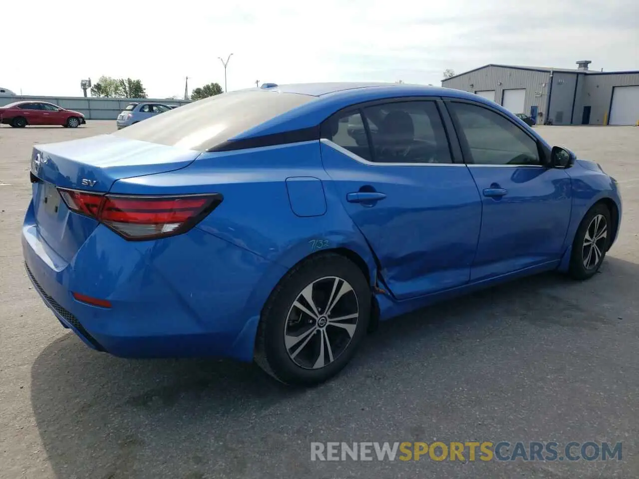 3 Photograph of a damaged car 3N1AB8CV7LY275110 NISSAN SENTRA 2020