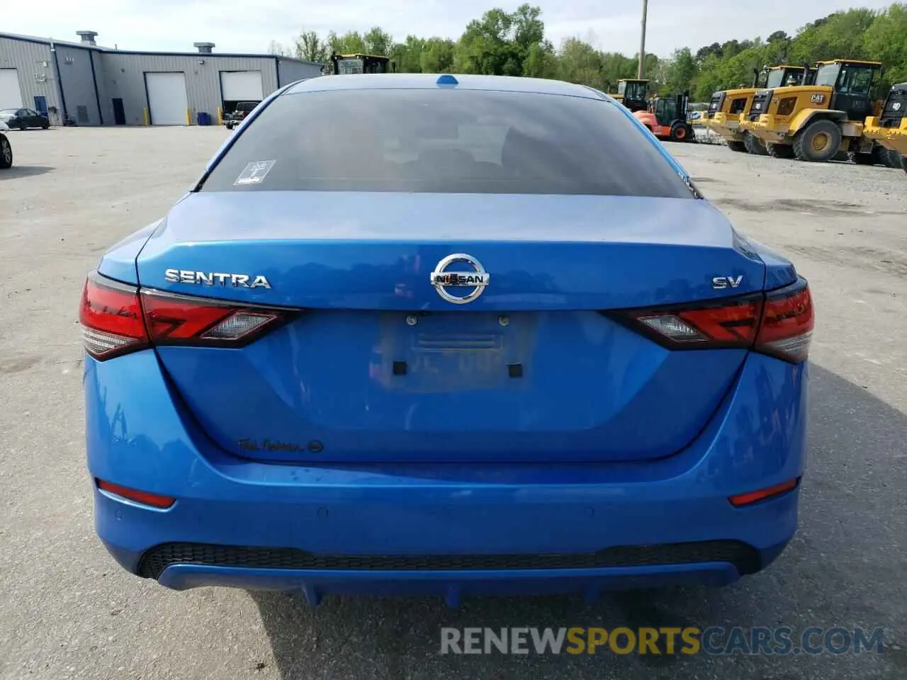 6 Photograph of a damaged car 3N1AB8CV7LY275110 NISSAN SENTRA 2020