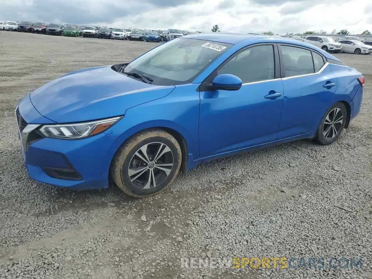 1 Photograph of a damaged car 3N1AB8CV7LY280145 NISSAN SENTRA 2020