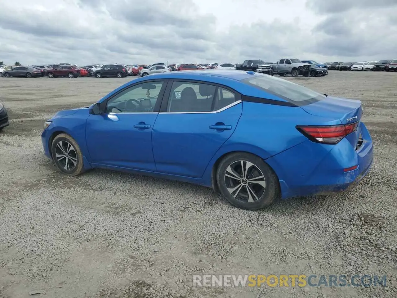 2 Photograph of a damaged car 3N1AB8CV7LY280145 NISSAN SENTRA 2020