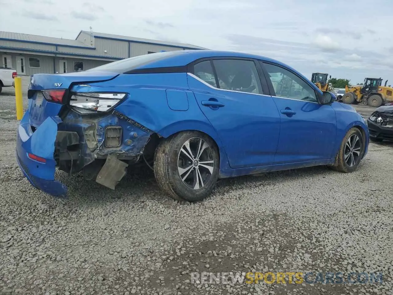 3 Photograph of a damaged car 3N1AB8CV7LY280145 NISSAN SENTRA 2020