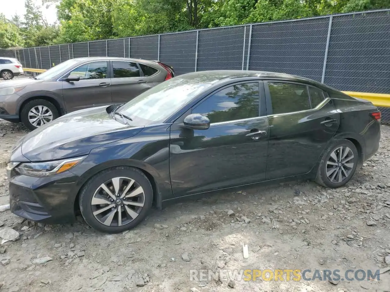 1 Photograph of a damaged car 3N1AB8CV7LY285135 NISSAN SENTRA 2020