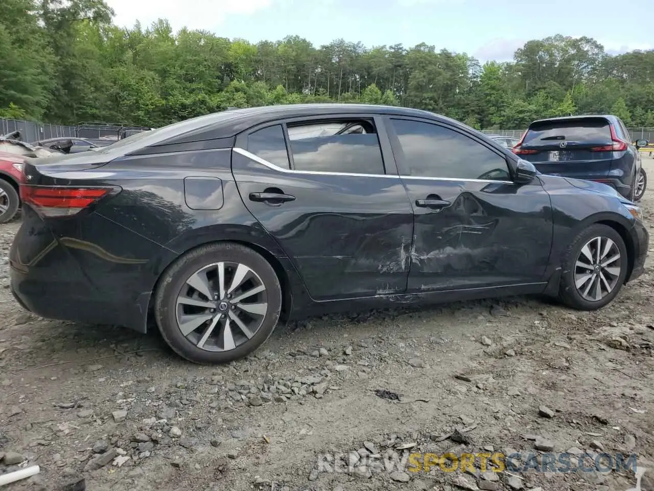 3 Photograph of a damaged car 3N1AB8CV7LY285135 NISSAN SENTRA 2020