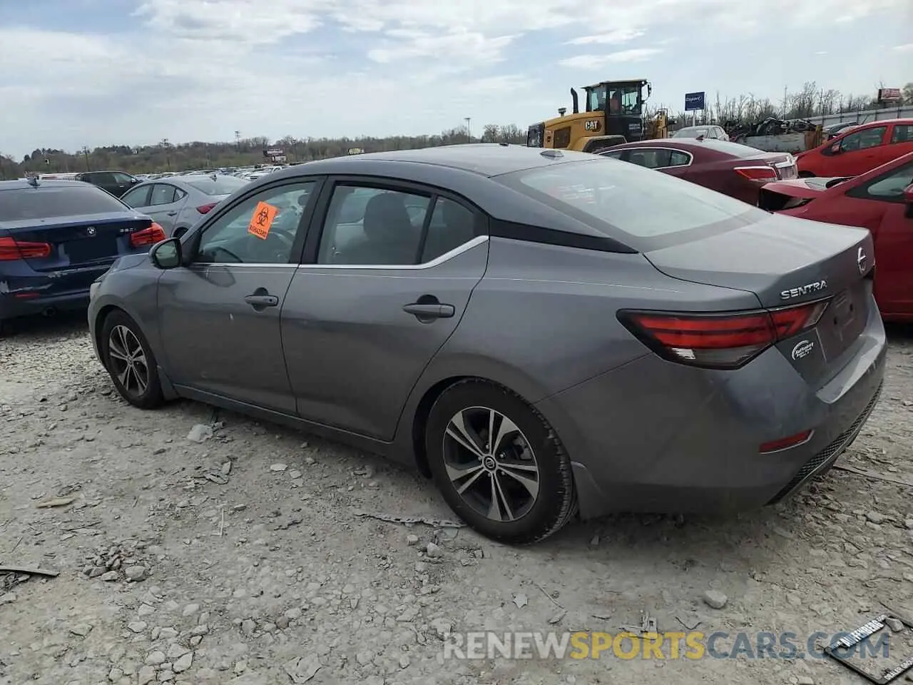 2 Photograph of a damaged car 3N1AB8CV7LY285152 NISSAN SENTRA 2020