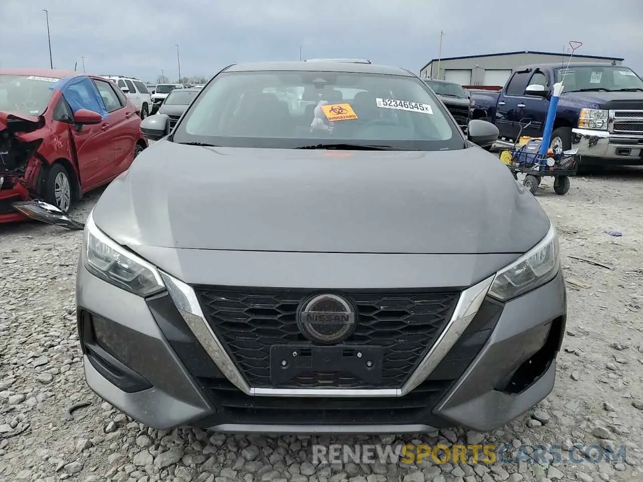 5 Photograph of a damaged car 3N1AB8CV7LY285152 NISSAN SENTRA 2020