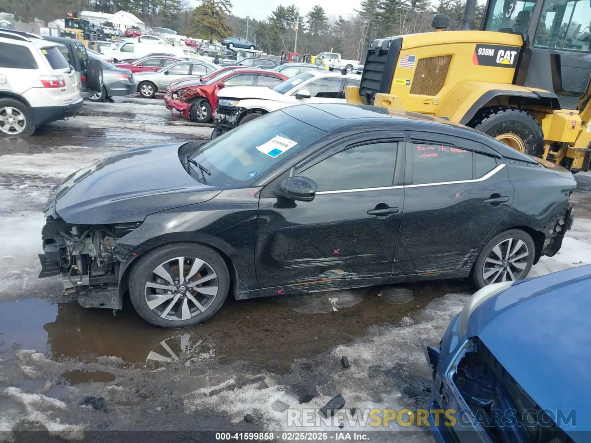 15 Photograph of a damaged car 3N1AB8CV7LY302306 NISSAN SENTRA 2020