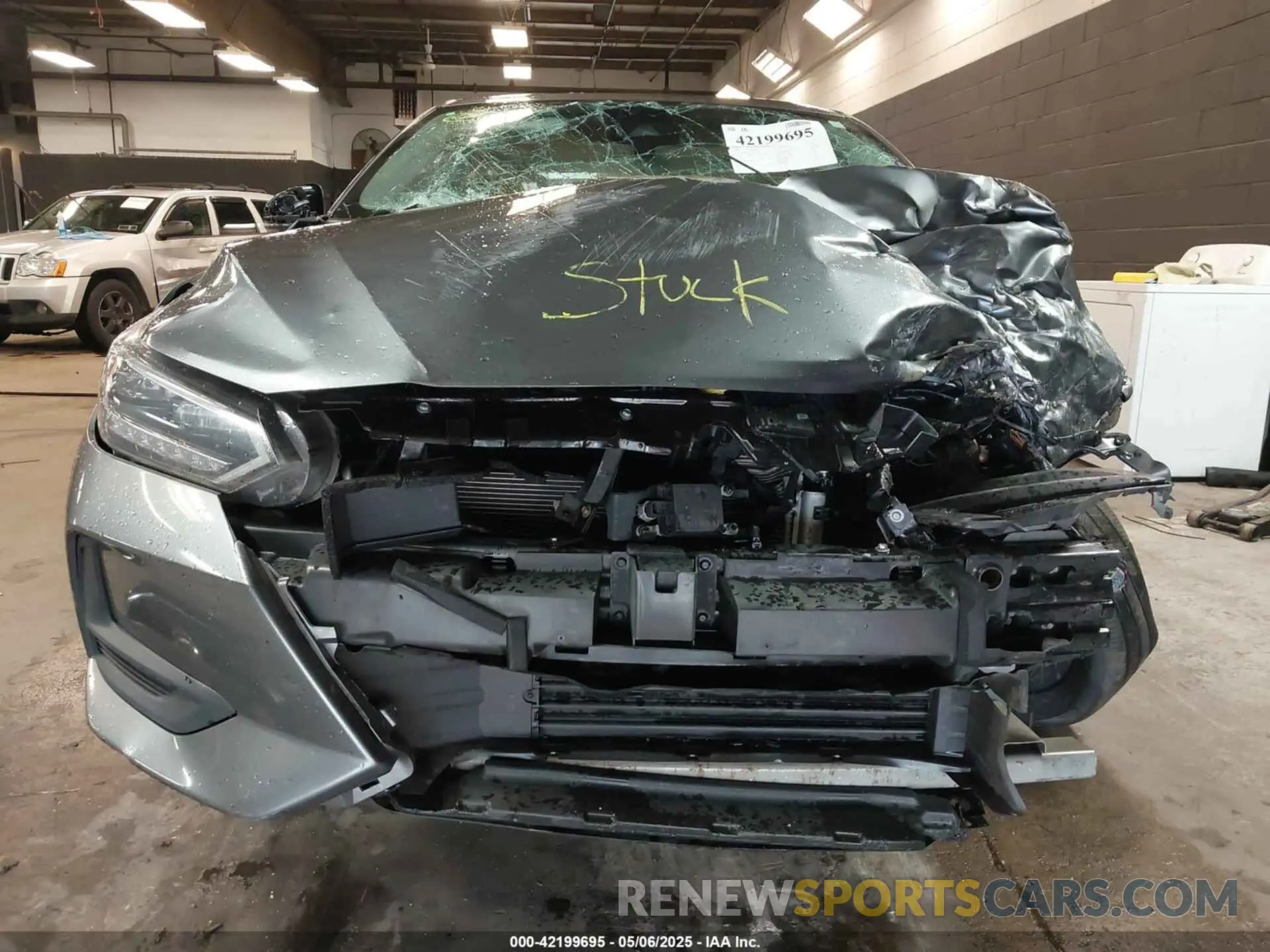 12 Photograph of a damaged car 3N1AB8CV7LY302743 NISSAN SENTRA 2020