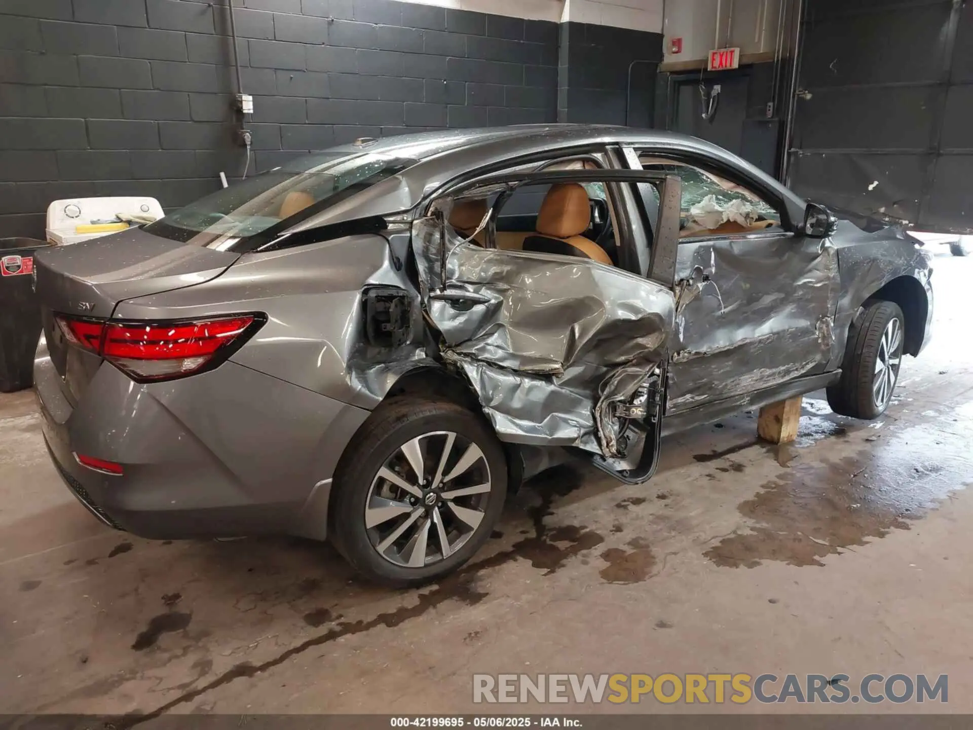 4 Photograph of a damaged car 3N1AB8CV7LY302743 NISSAN SENTRA 2020