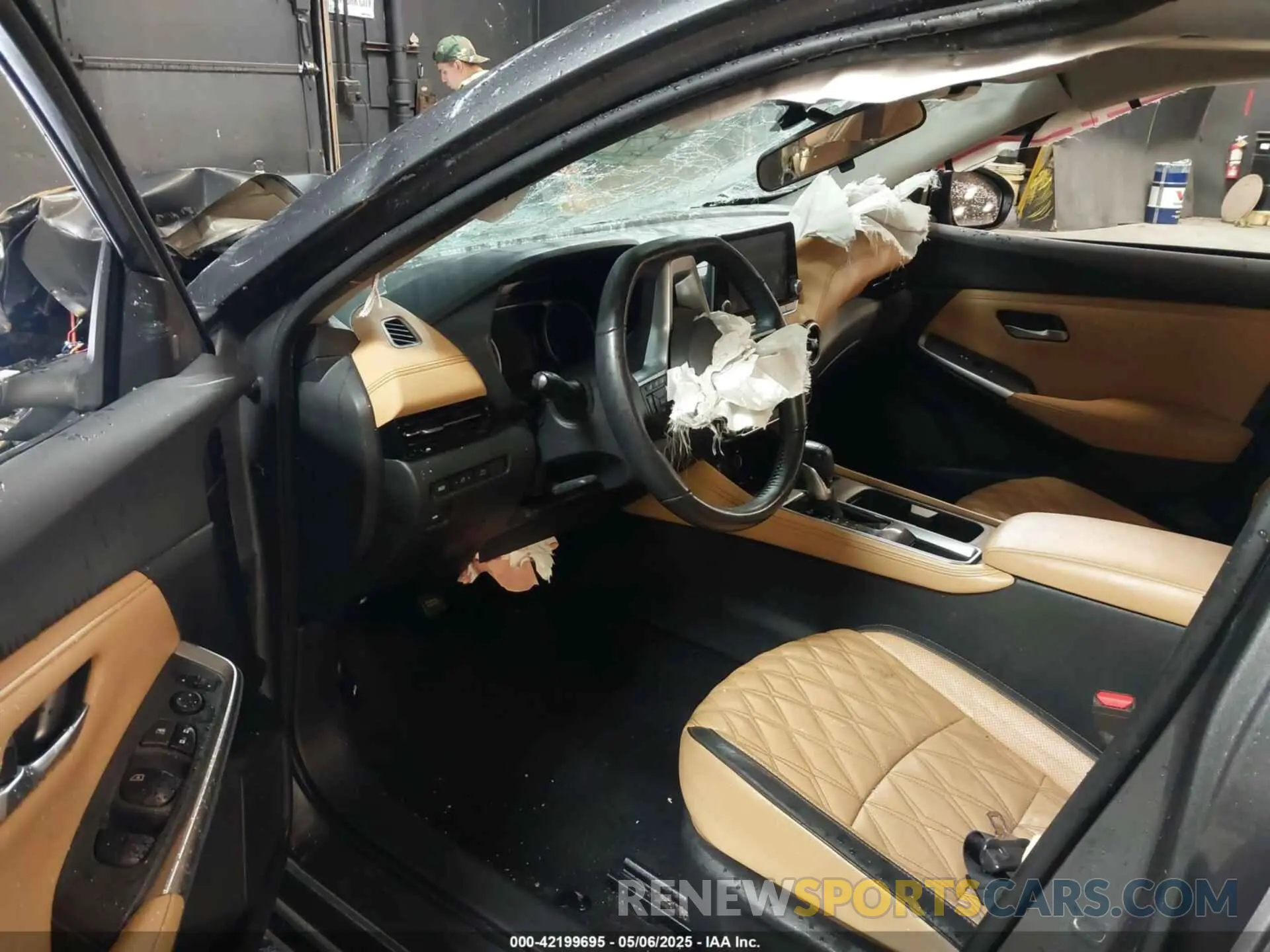 5 Photograph of a damaged car 3N1AB8CV7LY302743 NISSAN SENTRA 2020