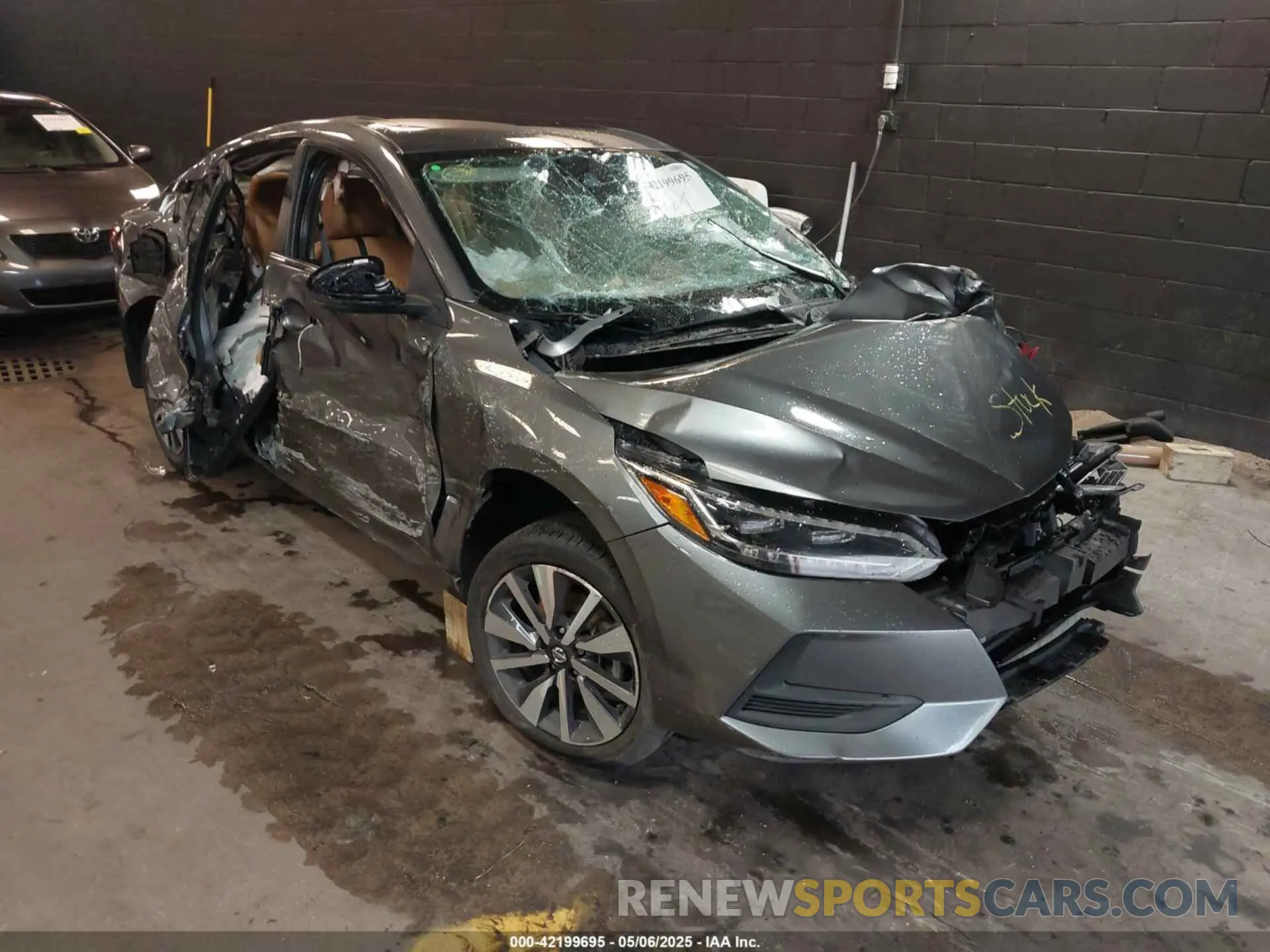 6 Photograph of a damaged car 3N1AB8CV7LY302743 NISSAN SENTRA 2020