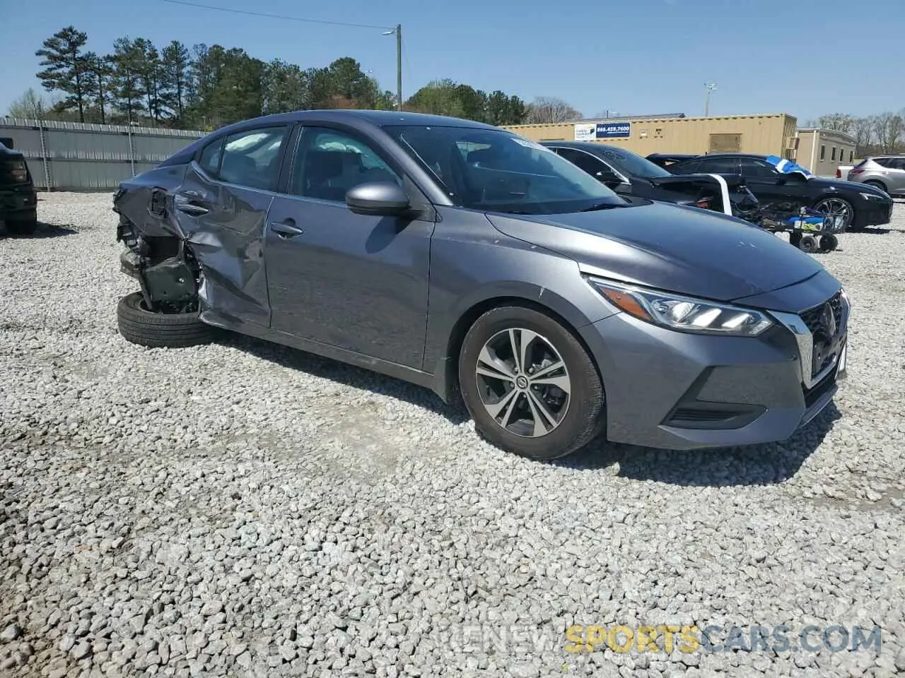 4 Photograph of a damaged car 3N1AB8CV7LY306033 NISSAN SENTRA 2020