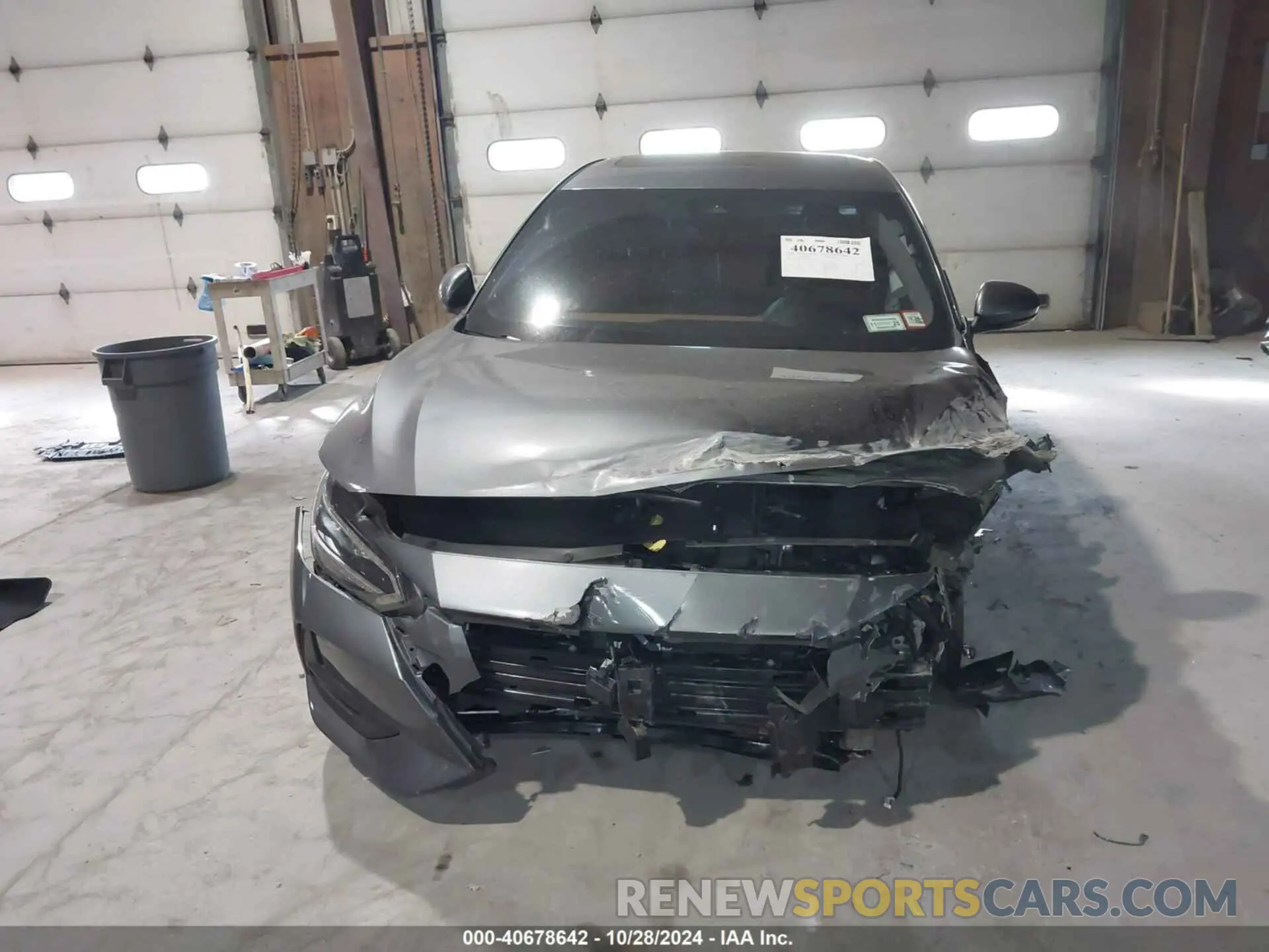 12 Photograph of a damaged car 3N1AB8CV7LY306730 NISSAN SENTRA 2020