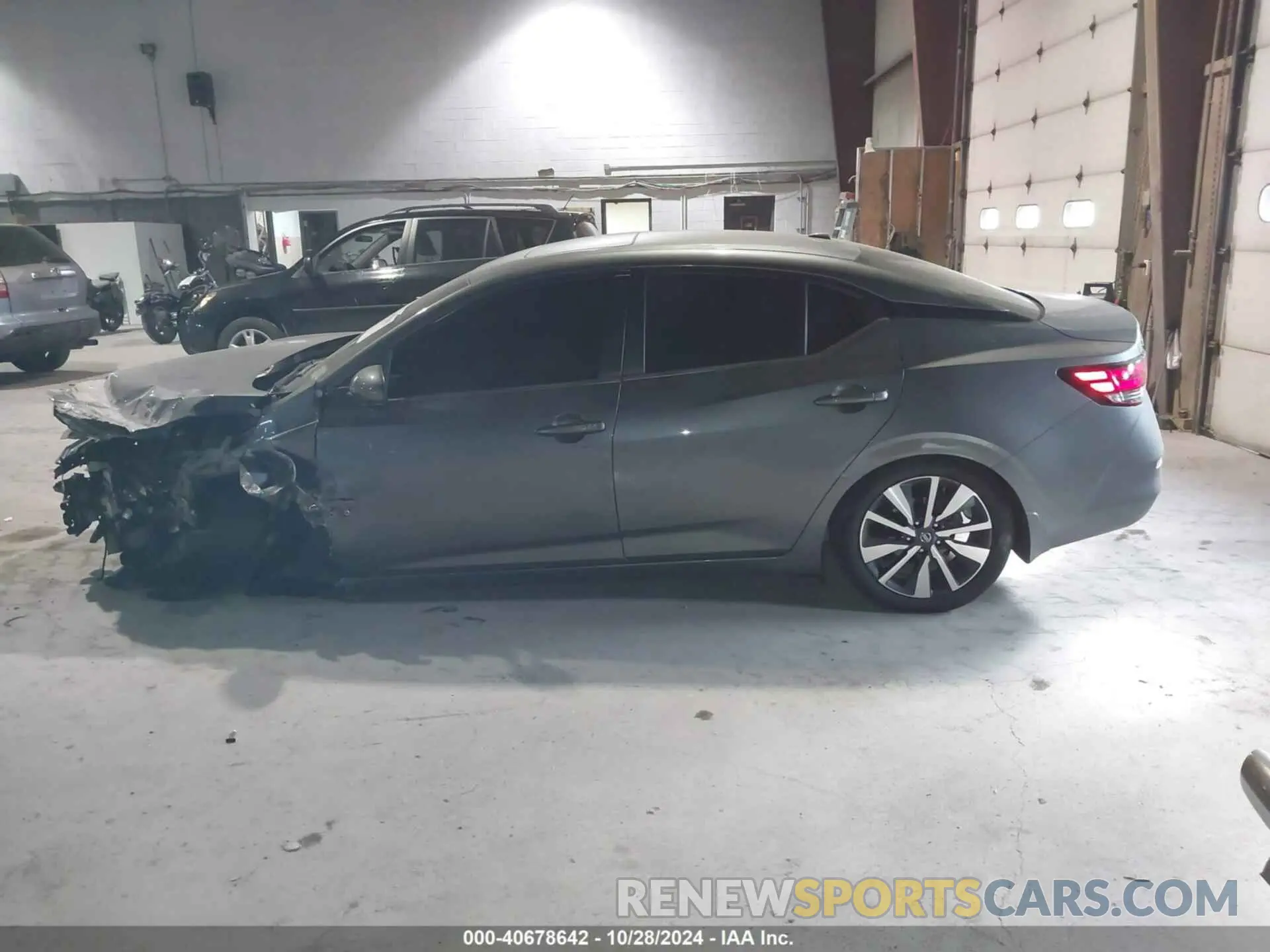 14 Photograph of a damaged car 3N1AB8CV7LY306730 NISSAN SENTRA 2020