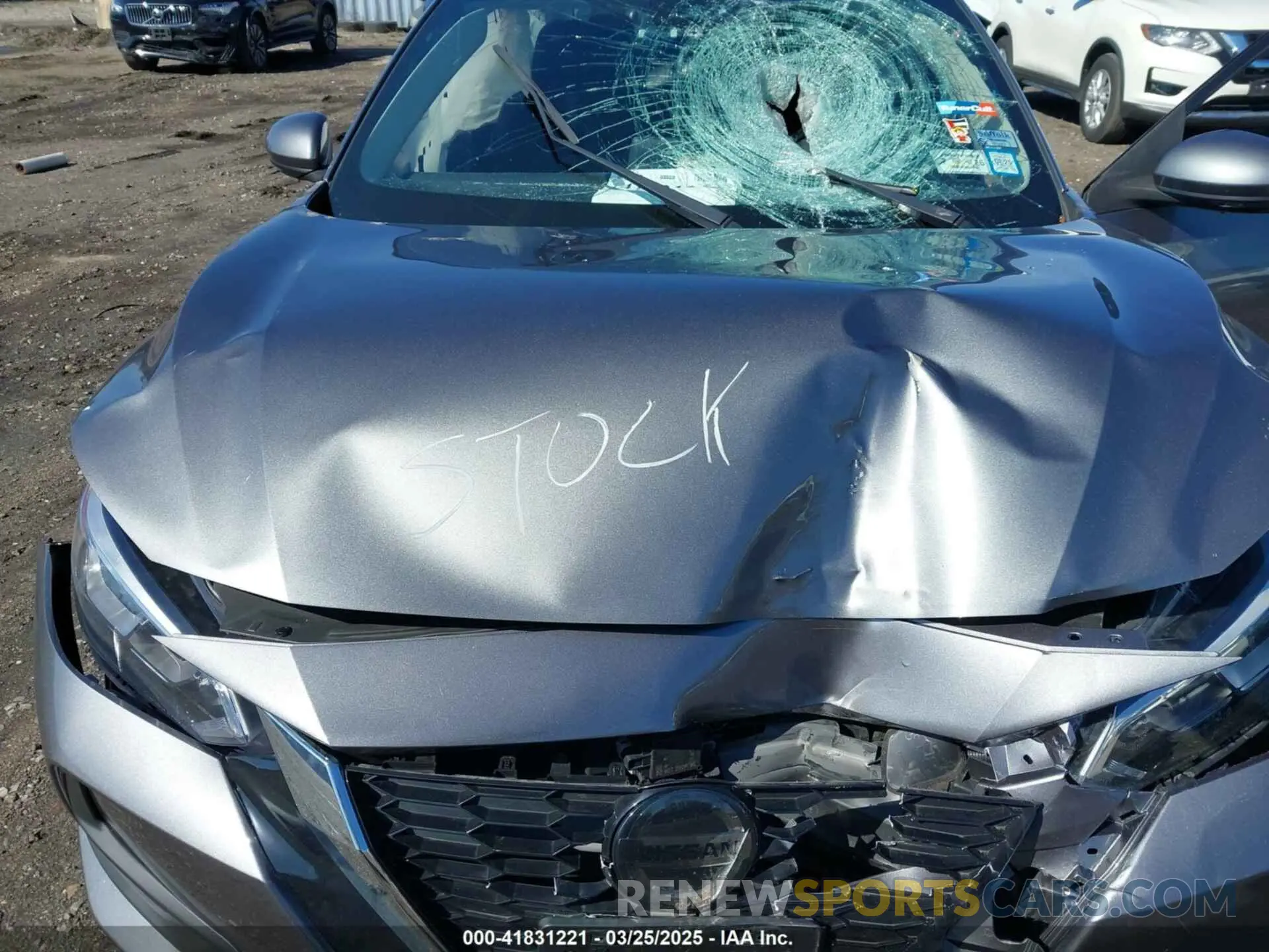 10 Photograph of a damaged car 3N1AB8CV8LY207186 NISSAN SENTRA 2020