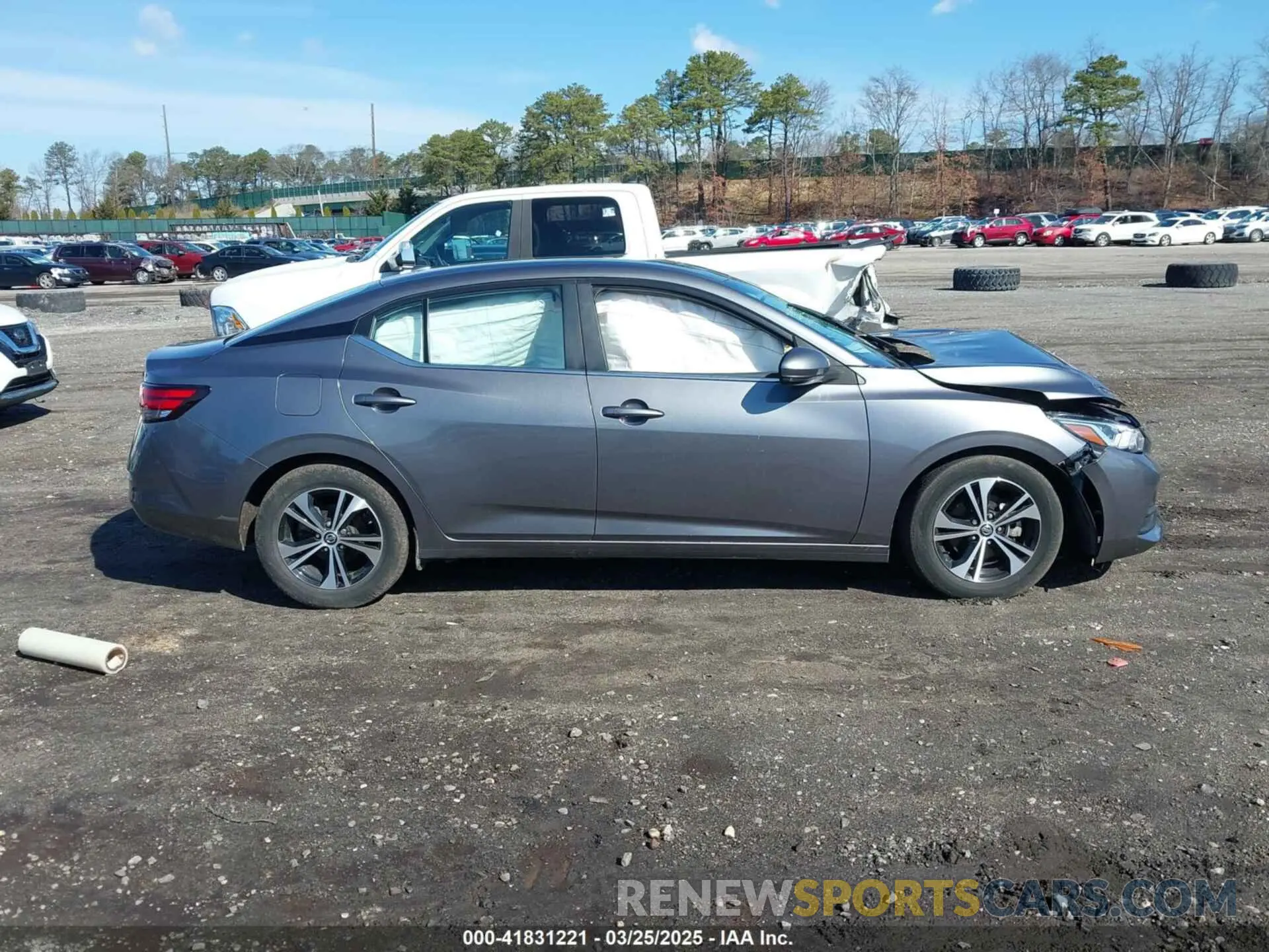 13 Photograph of a damaged car 3N1AB8CV8LY207186 NISSAN SENTRA 2020