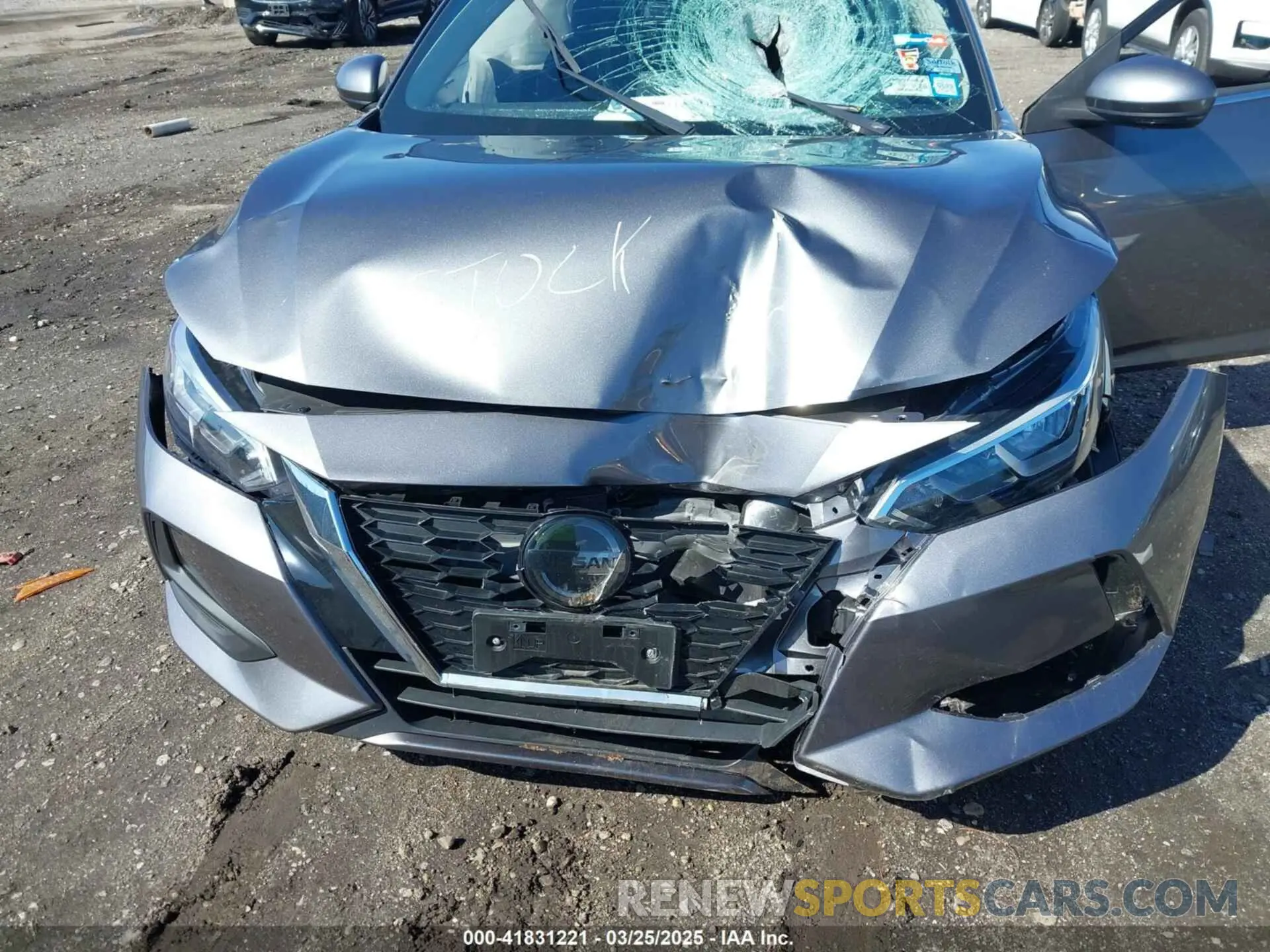 6 Photograph of a damaged car 3N1AB8CV8LY207186 NISSAN SENTRA 2020