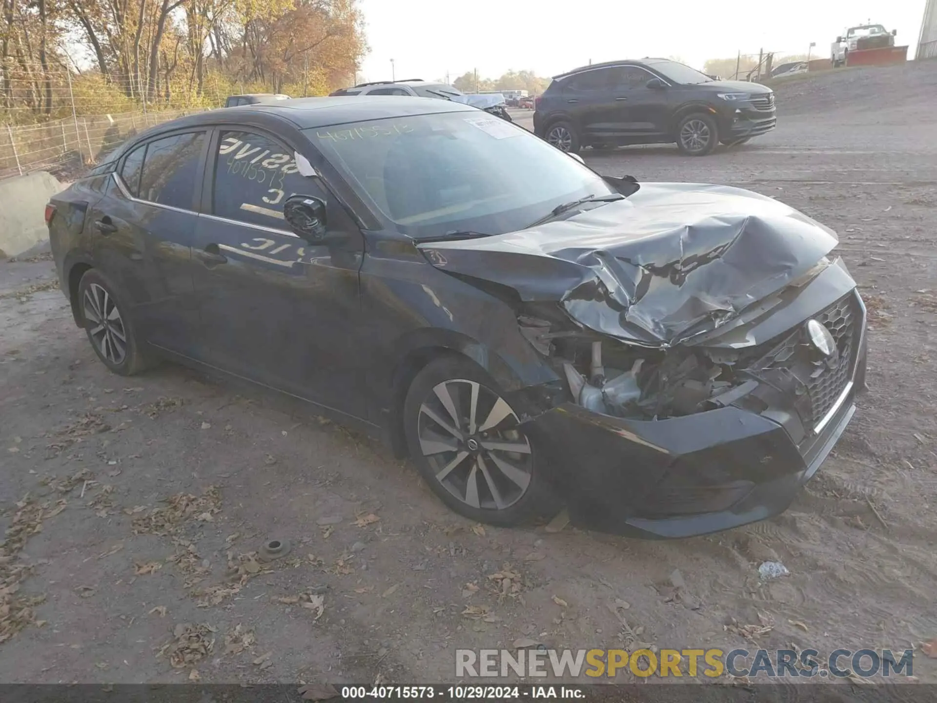 1 Photograph of a damaged car 3N1AB8CV8LY210718 NISSAN SENTRA 2020
