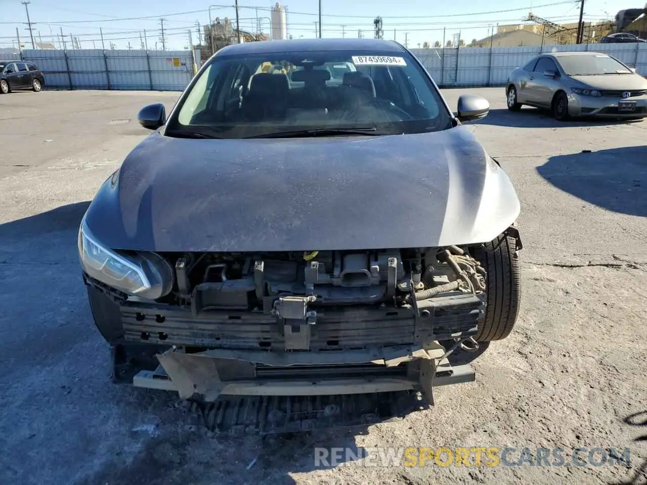 5 Photograph of a damaged car 3N1AB8CV8LY222867 NISSAN SENTRA 2020