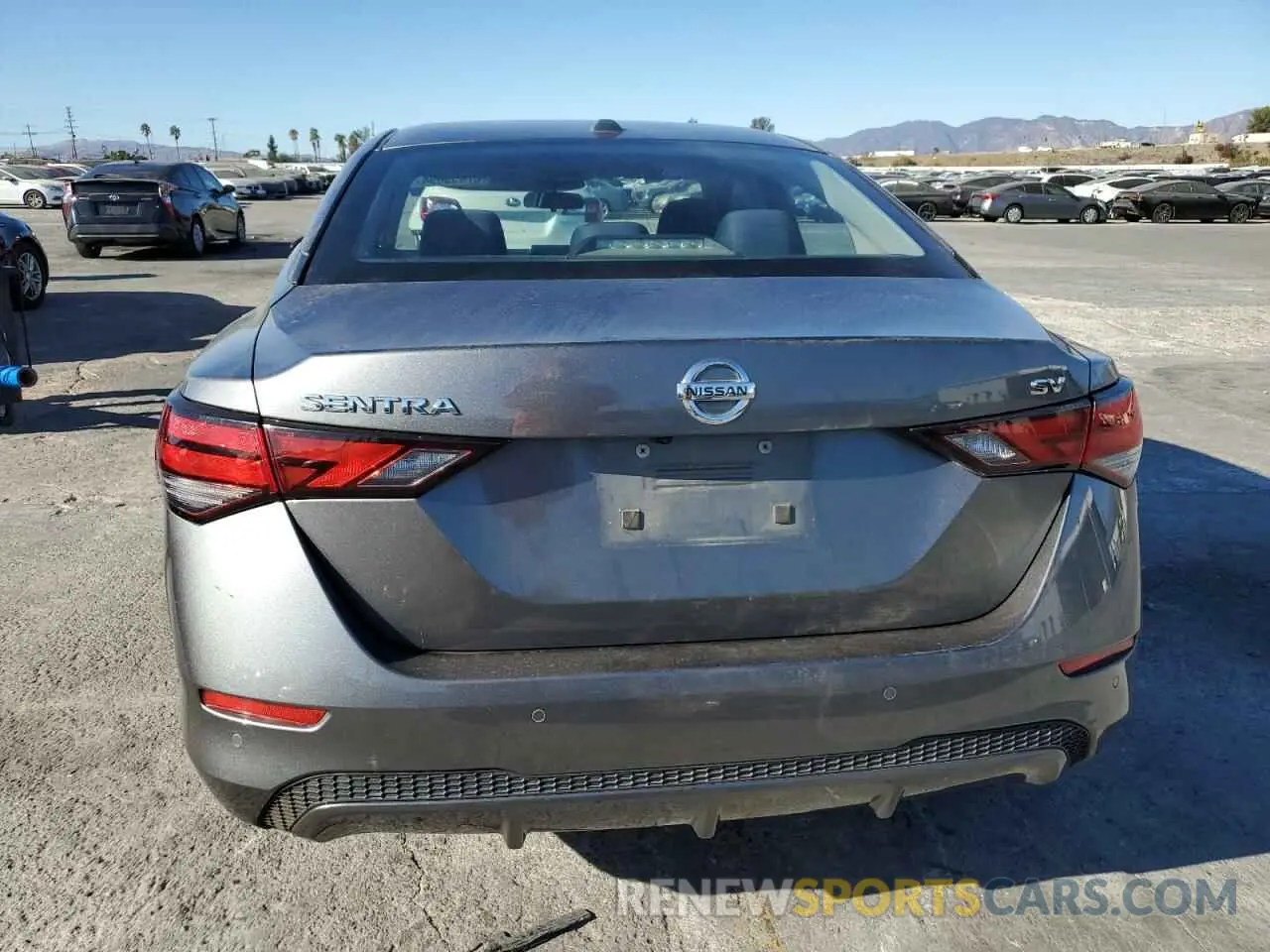 6 Photograph of a damaged car 3N1AB8CV8LY222867 NISSAN SENTRA 2020