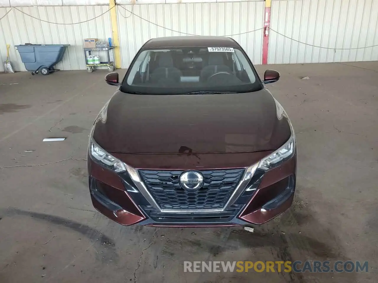 5 Photograph of a damaged car 3N1AB8CV8LY226093 NISSAN SENTRA 2020