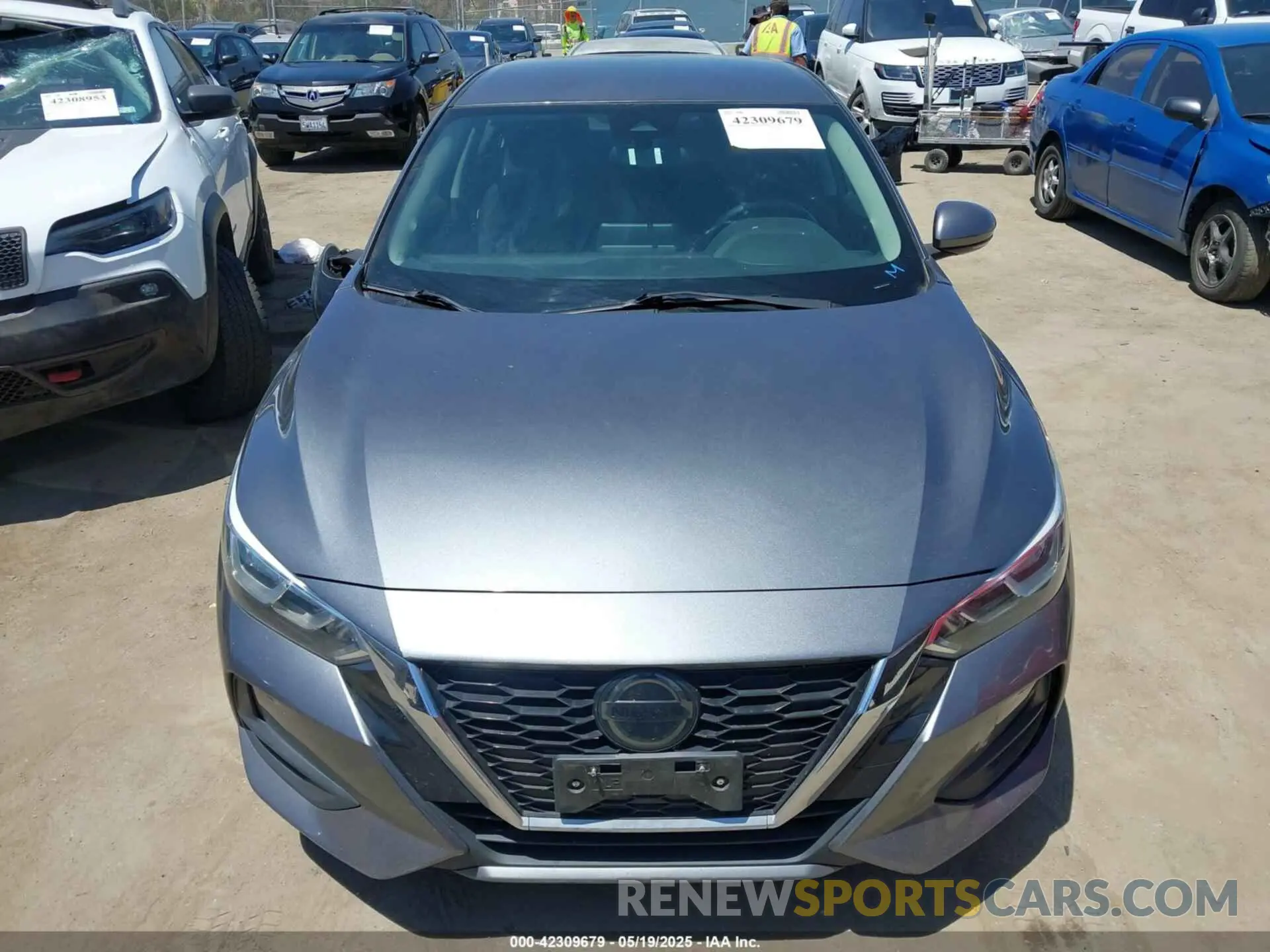 12 Photograph of a damaged car 3N1AB8CV8LY251253 NISSAN SENTRA 2020