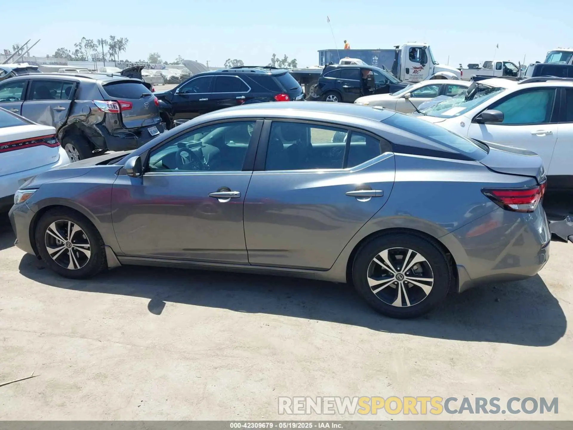 14 Photograph of a damaged car 3N1AB8CV8LY251253 NISSAN SENTRA 2020