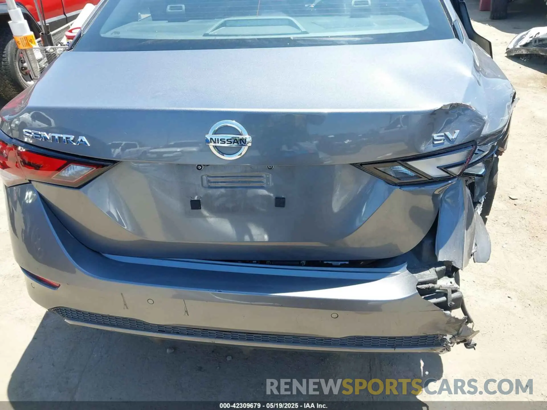 17 Photograph of a damaged car 3N1AB8CV8LY251253 NISSAN SENTRA 2020