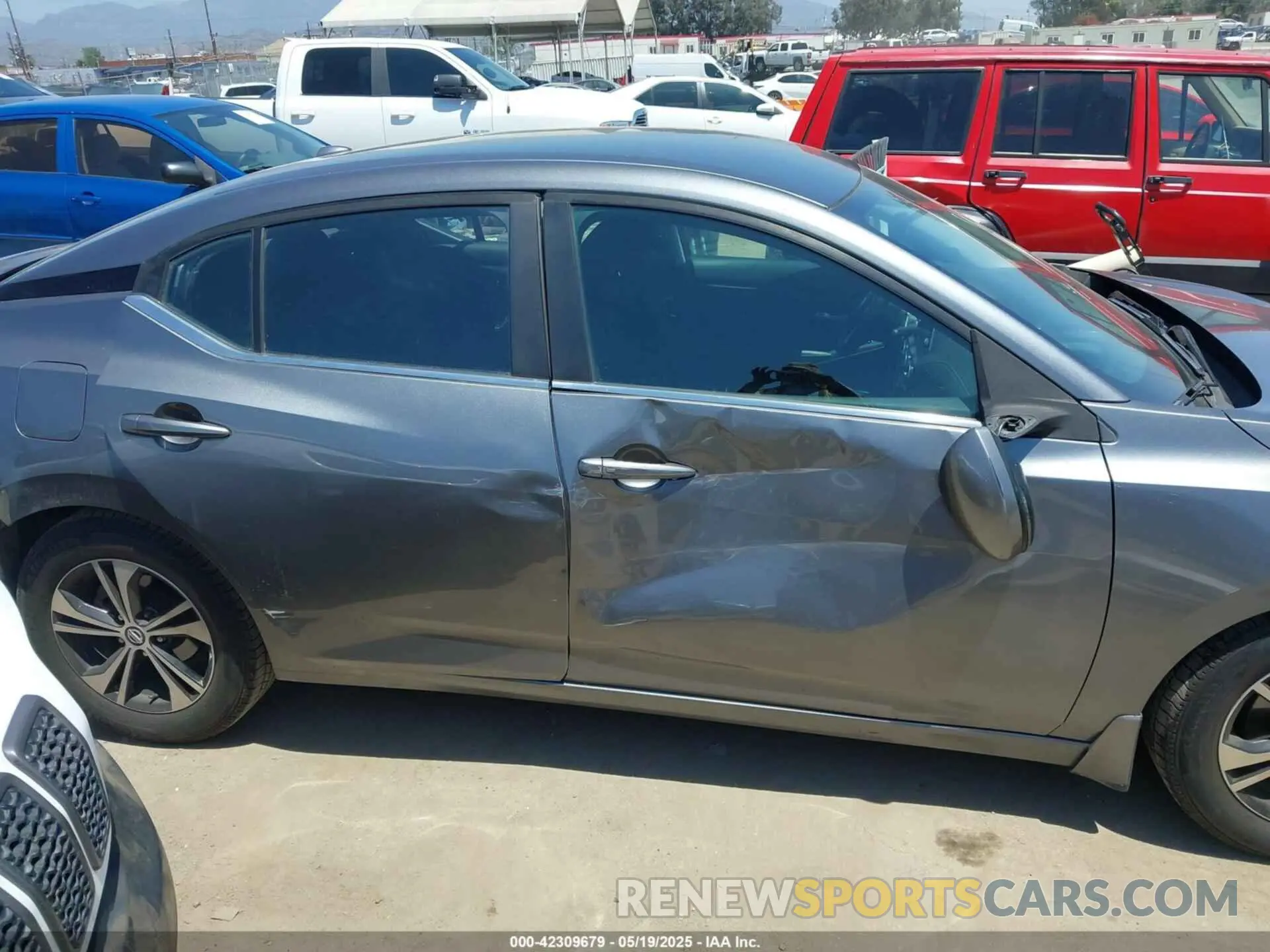 19 Photograph of a damaged car 3N1AB8CV8LY251253 NISSAN SENTRA 2020