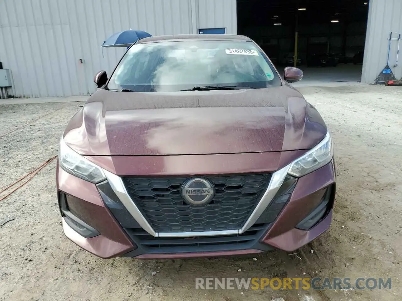 5 Photograph of a damaged car 3N1AB8CV8LY292787 NISSAN SENTRA 2020