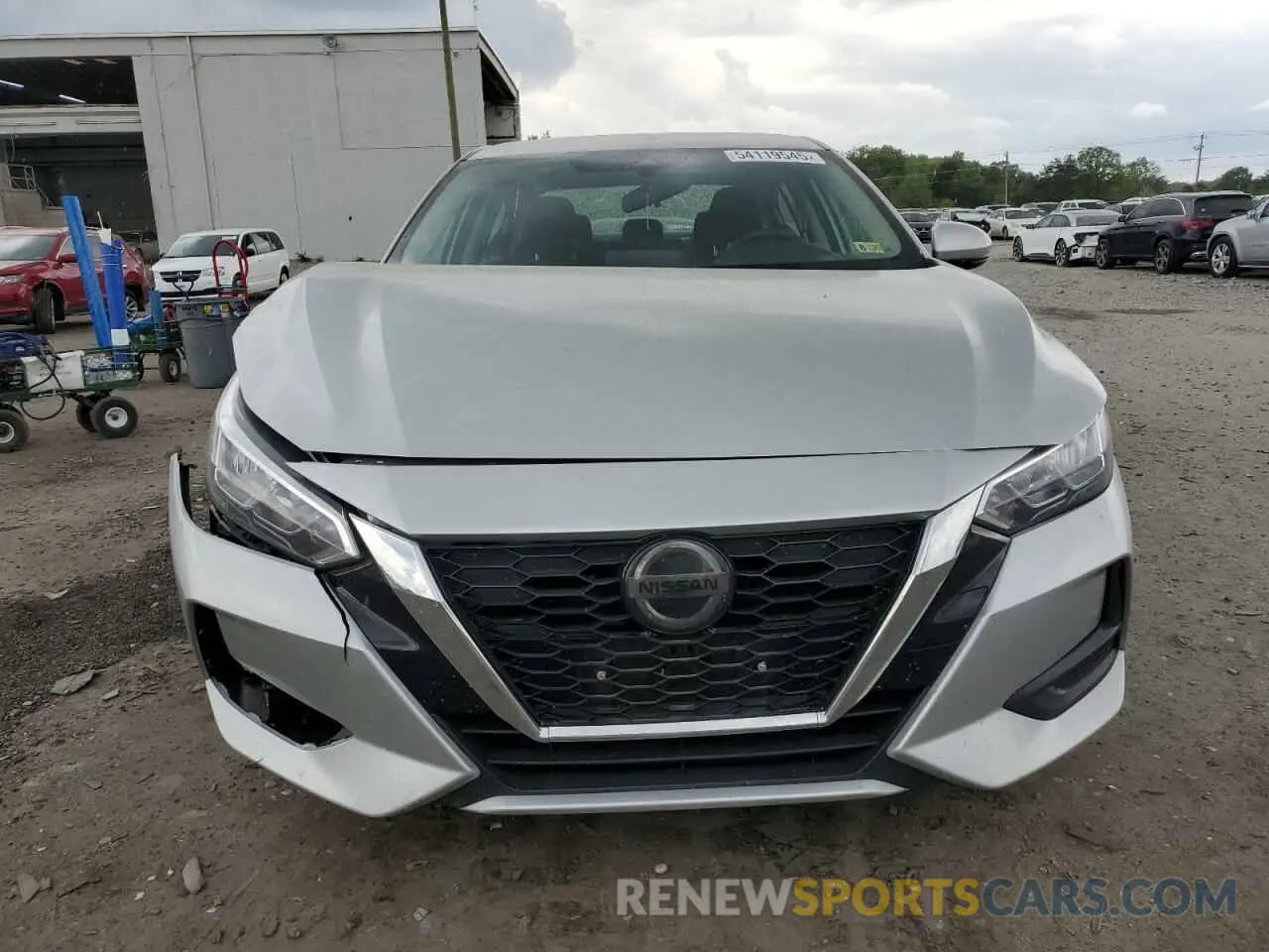 5 Photograph of a damaged car 3N1AB8CV8LY295835 NISSAN SENTRA 2020