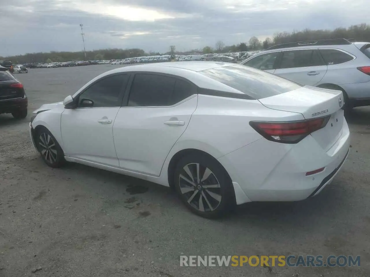 2 Photograph of a damaged car 3N1AB8CV8LY298444 NISSAN SENTRA 2020