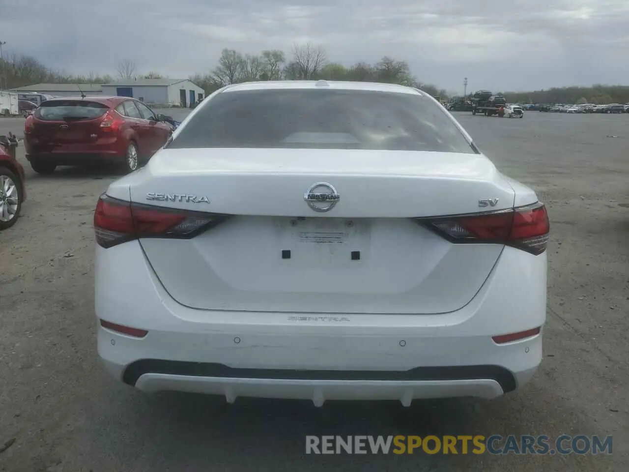 6 Photograph of a damaged car 3N1AB8CV8LY298444 NISSAN SENTRA 2020