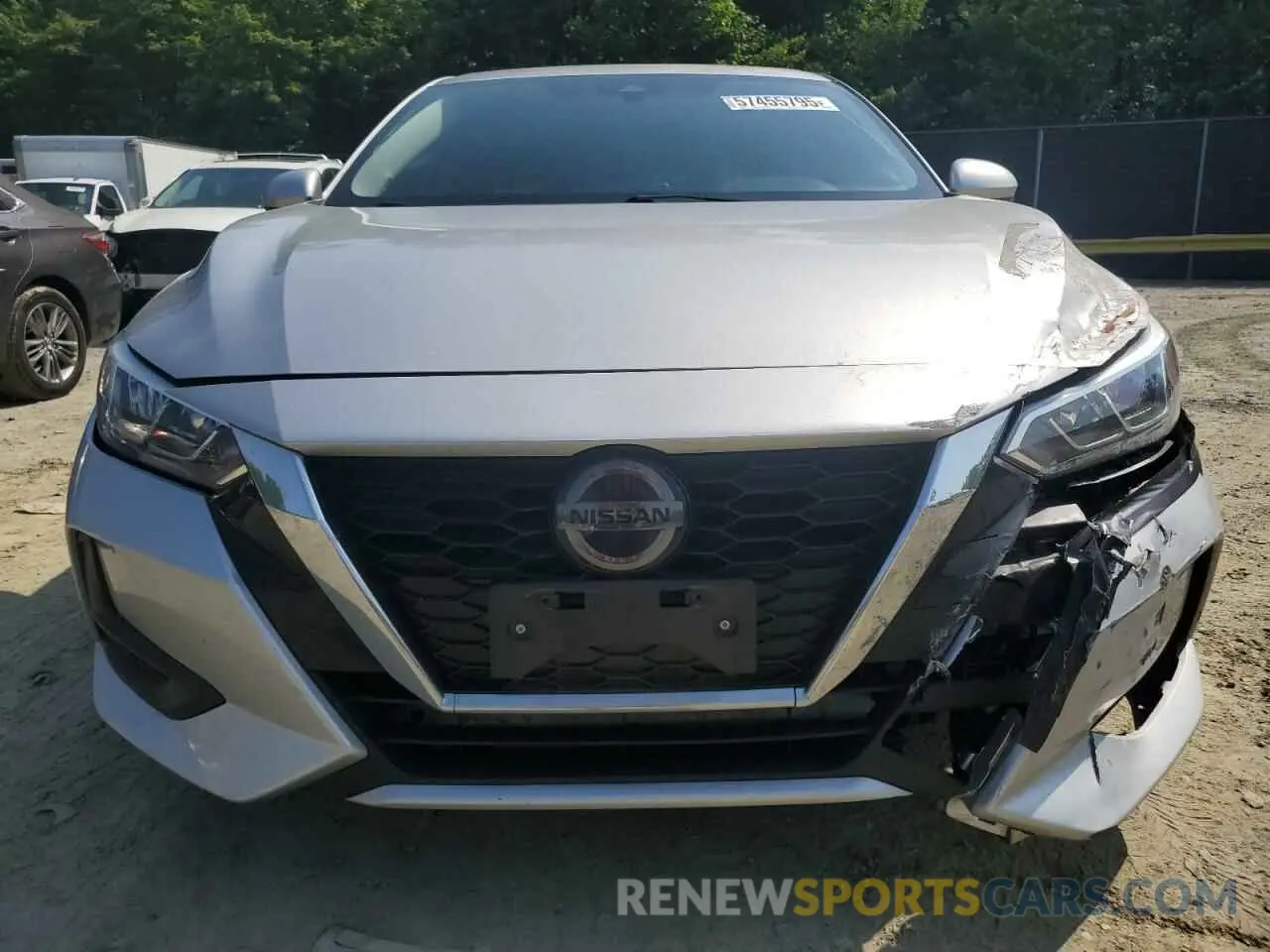 5 Photograph of a damaged car 3N1AB8CV8LY304954 NISSAN SENTRA 2020