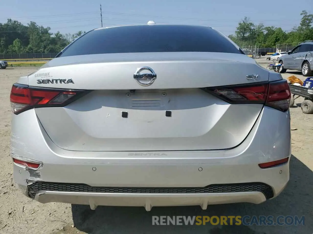 6 Photograph of a damaged car 3N1AB8CV8LY304954 NISSAN SENTRA 2020