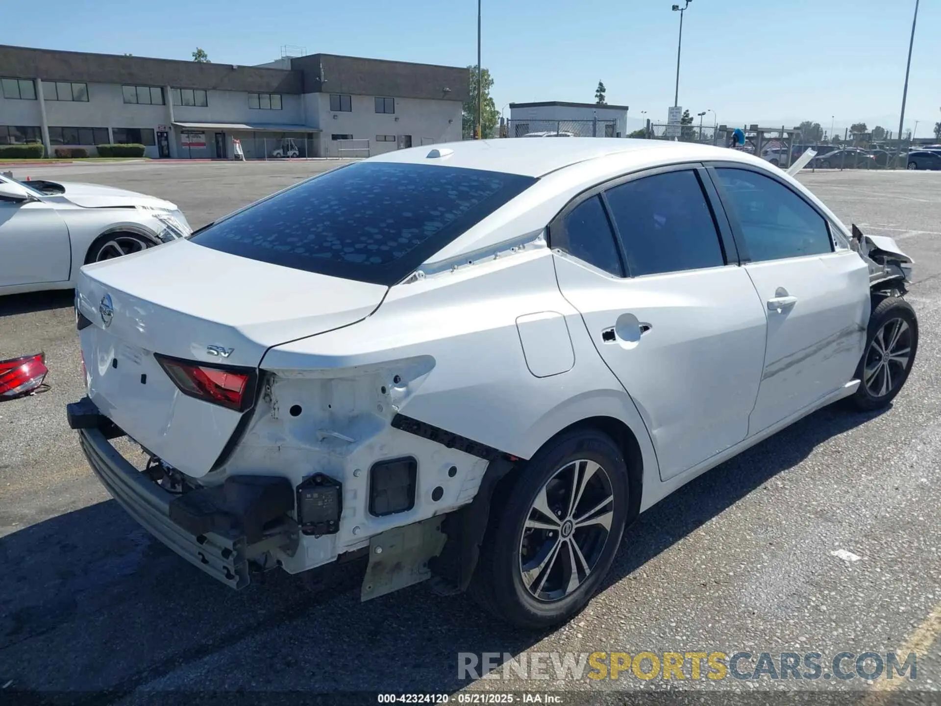 4 Photograph of a damaged car 3N1AB8CV8LY308373 NISSAN SENTRA 2020