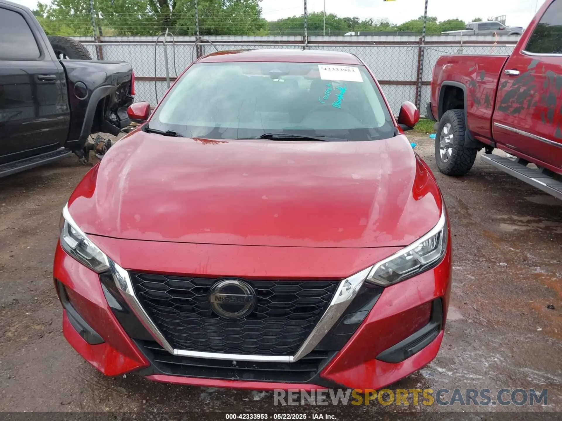 13 Photograph of a damaged car 3N1AB8CV8LY309538 NISSAN SENTRA 2020