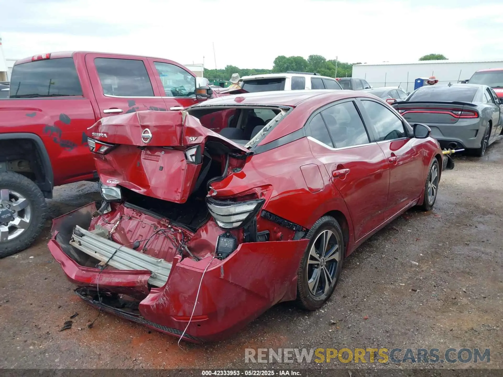4 Photograph of a damaged car 3N1AB8CV8LY309538 NISSAN SENTRA 2020