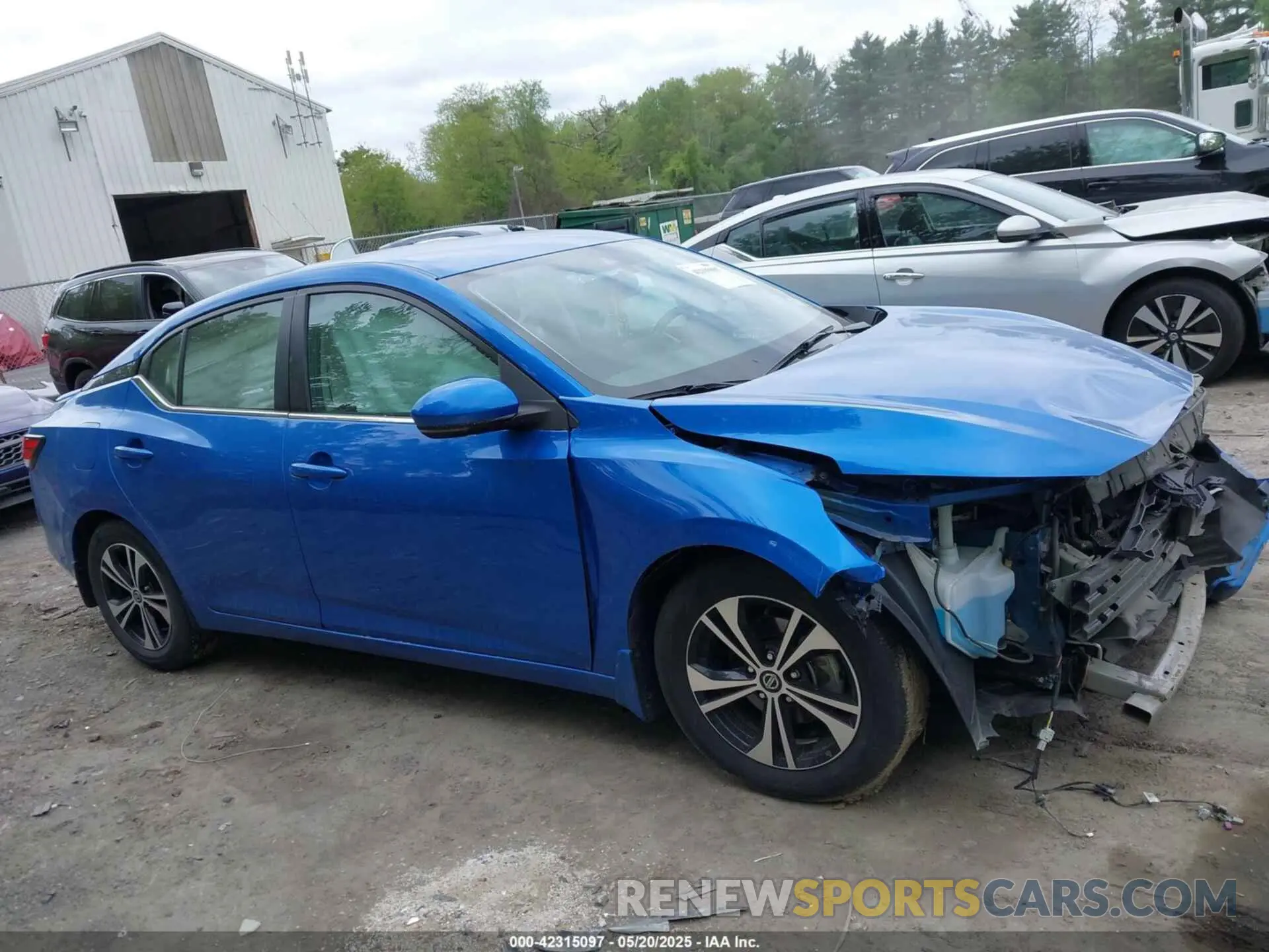 12 Photograph of a damaged car 3N1AB8CV8LY313086 NISSAN SENTRA 2020