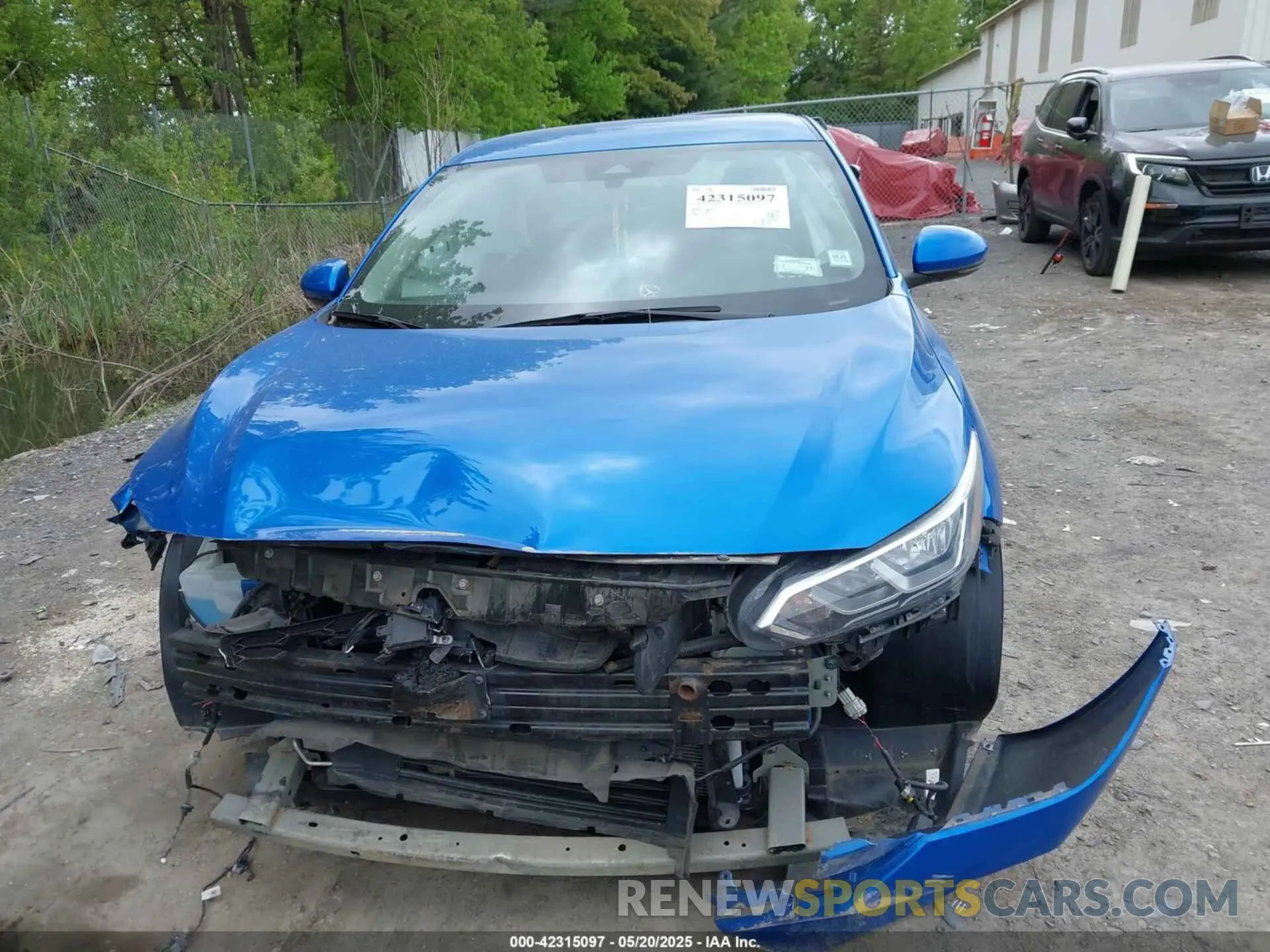 6 Photograph of a damaged car 3N1AB8CV8LY313086 NISSAN SENTRA 2020