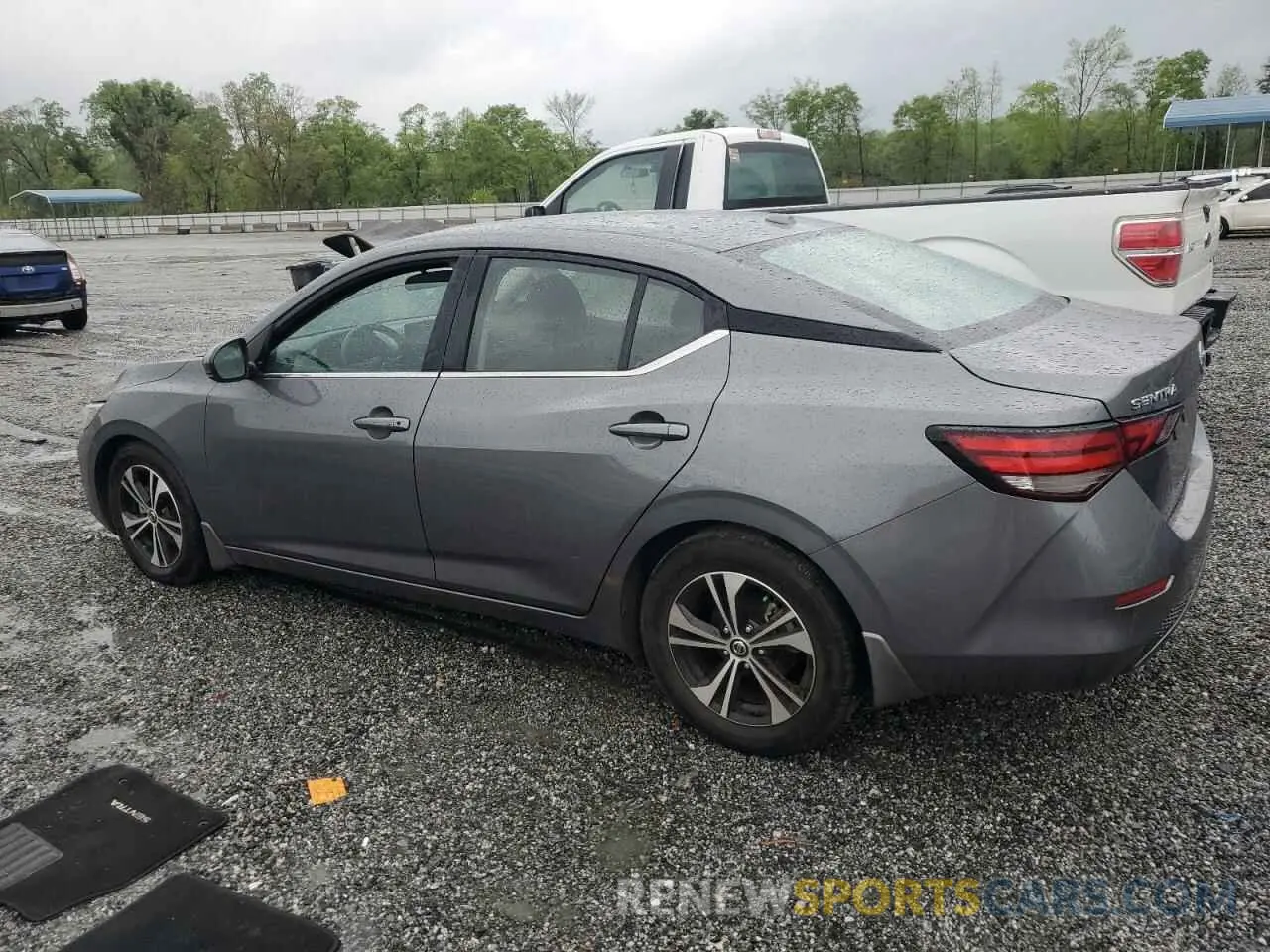 2 Photograph of a damaged car 3N1AB8CV9LY210338 NISSAN SENTRA 2020