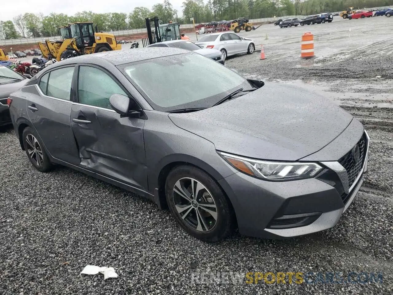 4 Photograph of a damaged car 3N1AB8CV9LY210338 NISSAN SENTRA 2020
