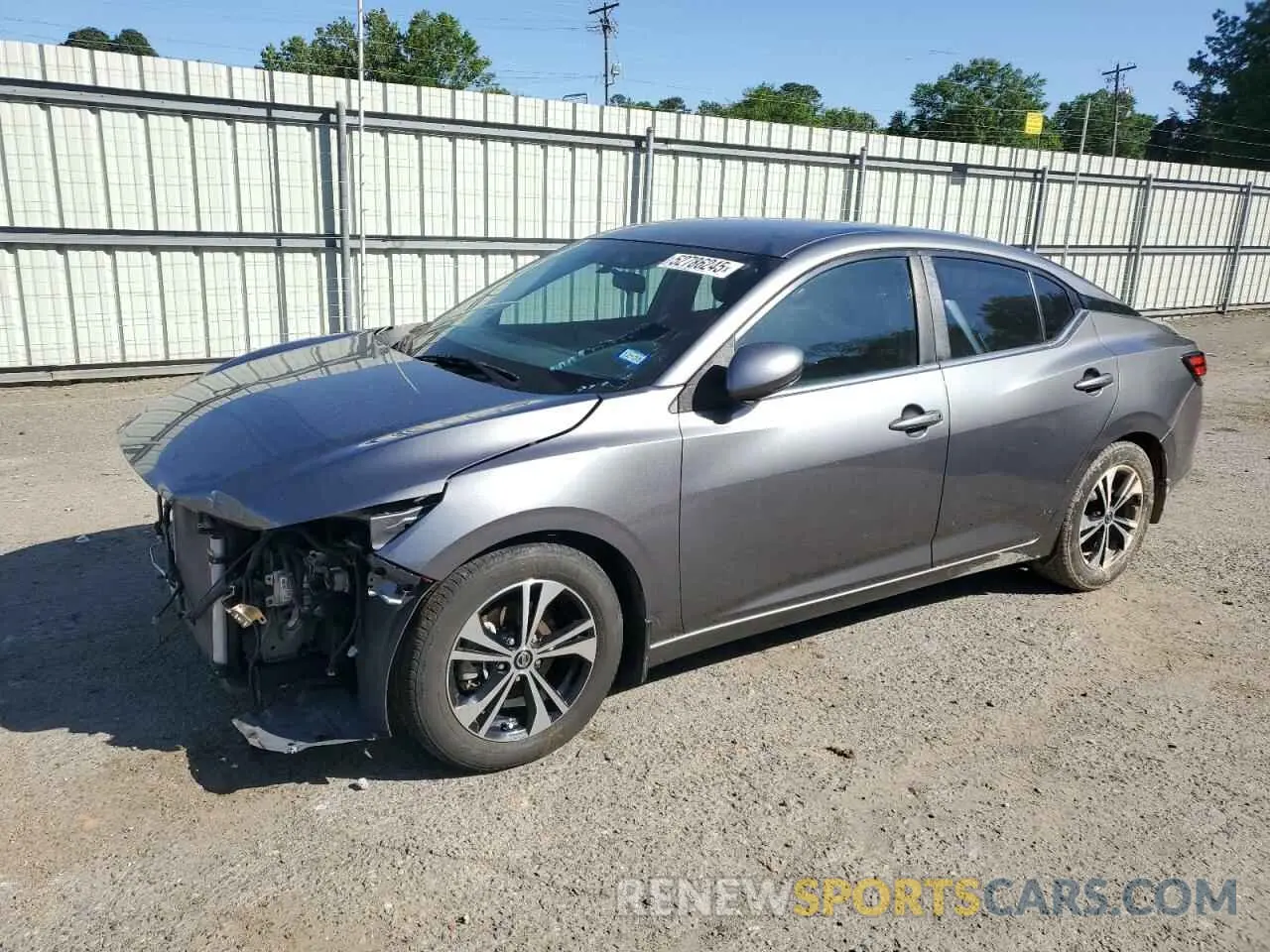 1 Photograph of a damaged car 3N1AB8CV9LY212753 NISSAN SENTRA 2020
