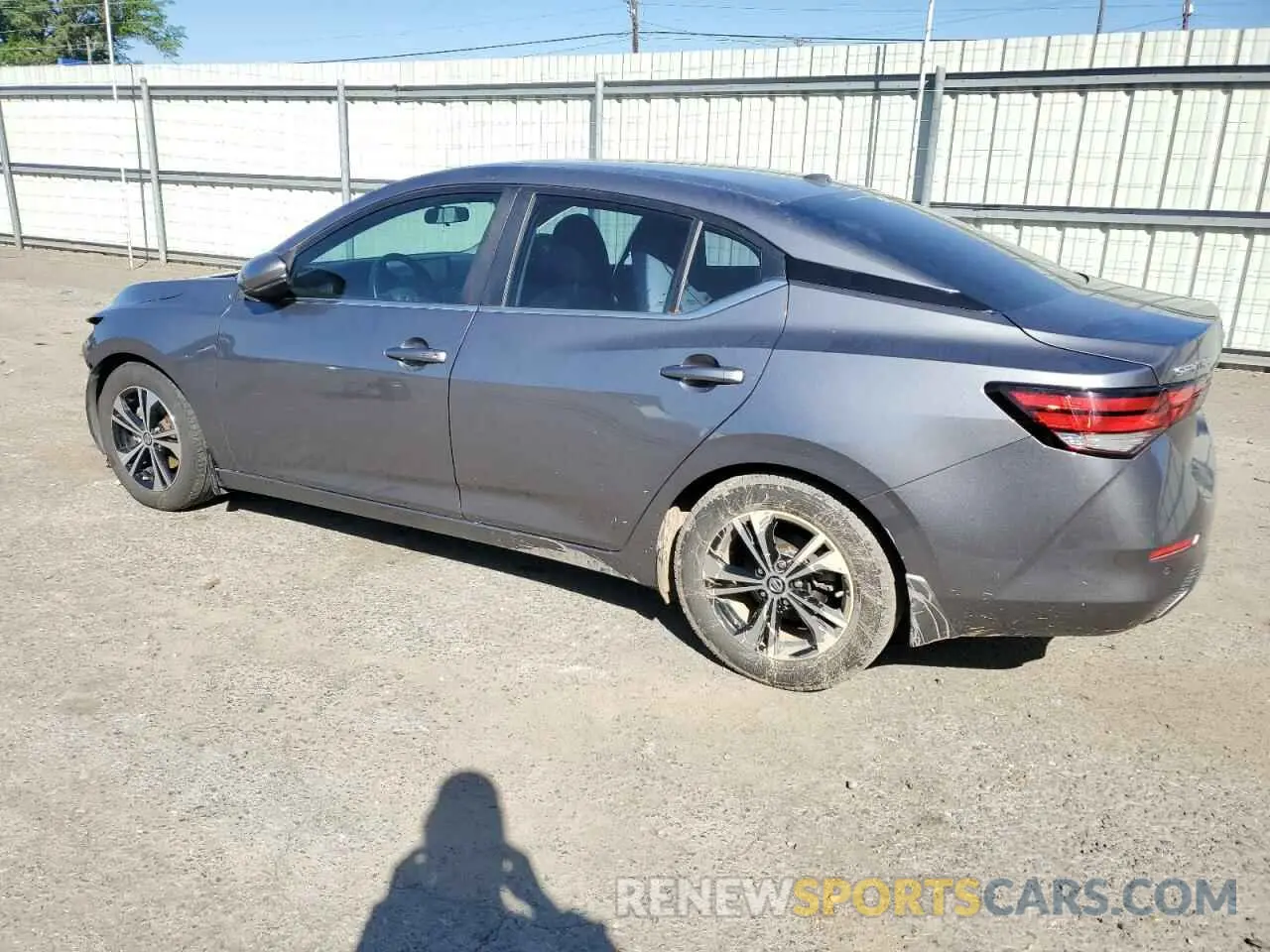 2 Photograph of a damaged car 3N1AB8CV9LY212753 NISSAN SENTRA 2020