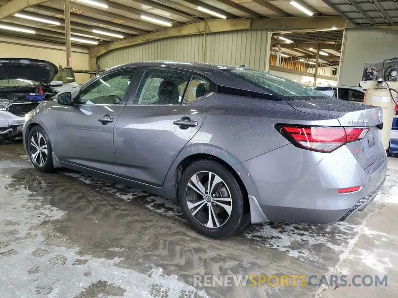 2 Photograph of a damaged car 3N1AB8CV9LY214860 NISSAN SENTRA 2020