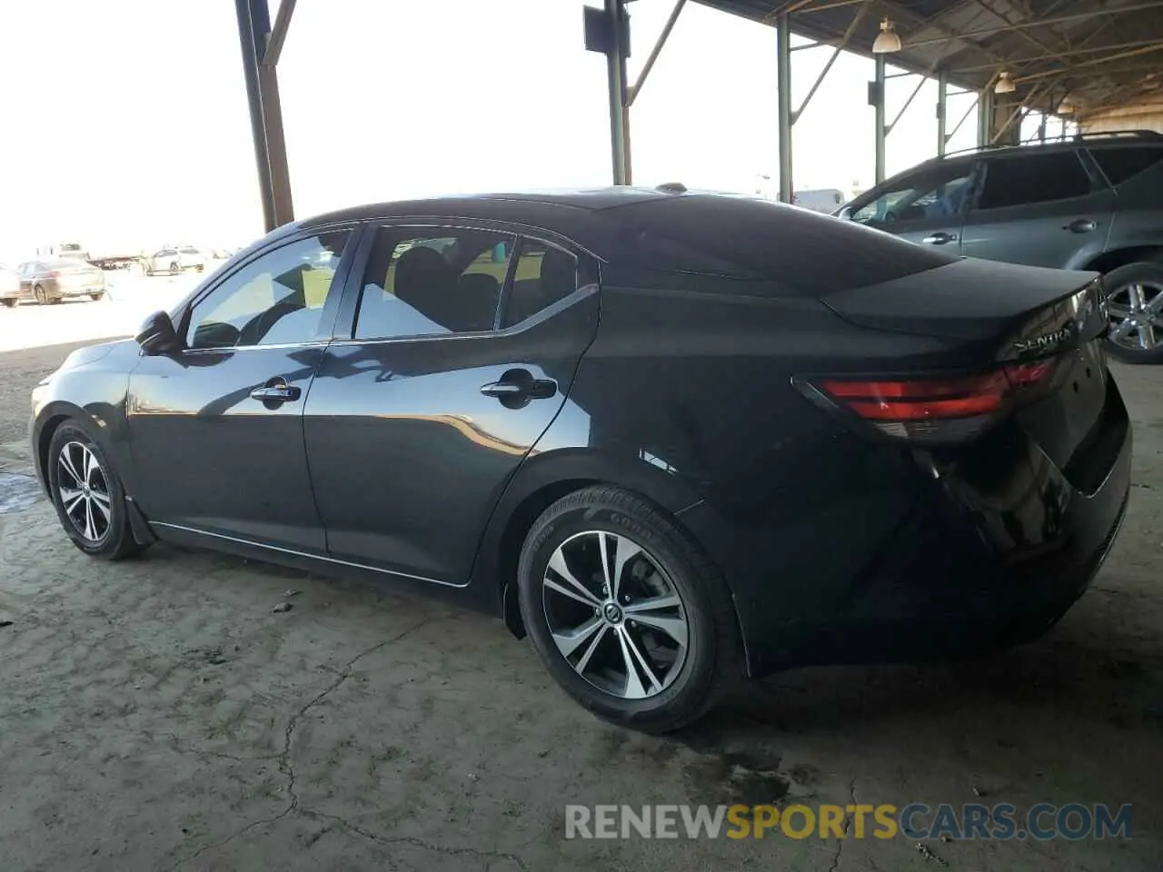 2 Photograph of a damaged car 3N1AB8CV9LY217029 NISSAN SENTRA 2020
