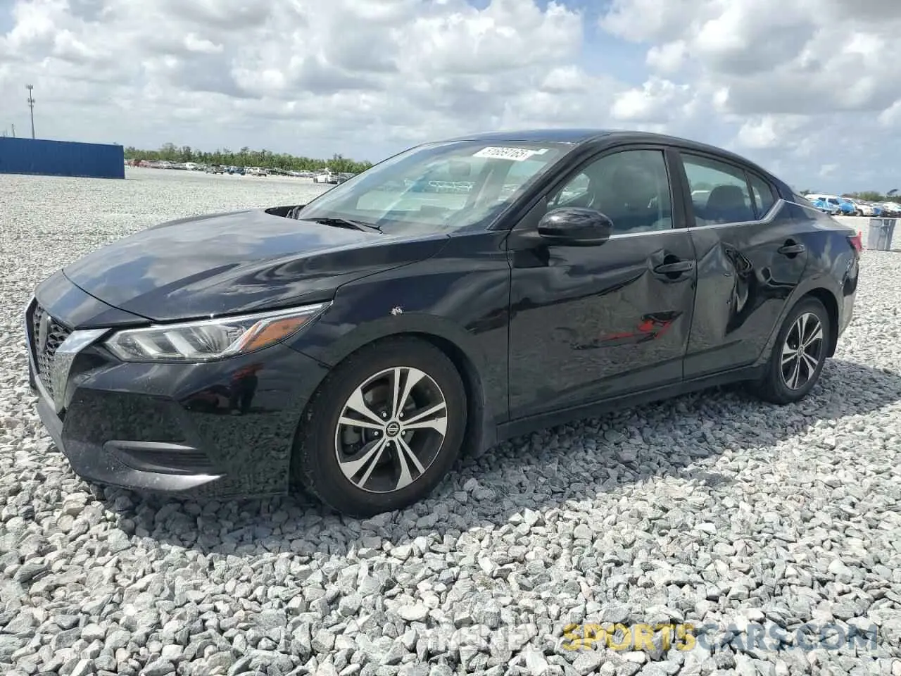 1 Photograph of a damaged car 3N1AB8CV9LY218763 NISSAN SENTRA 2020