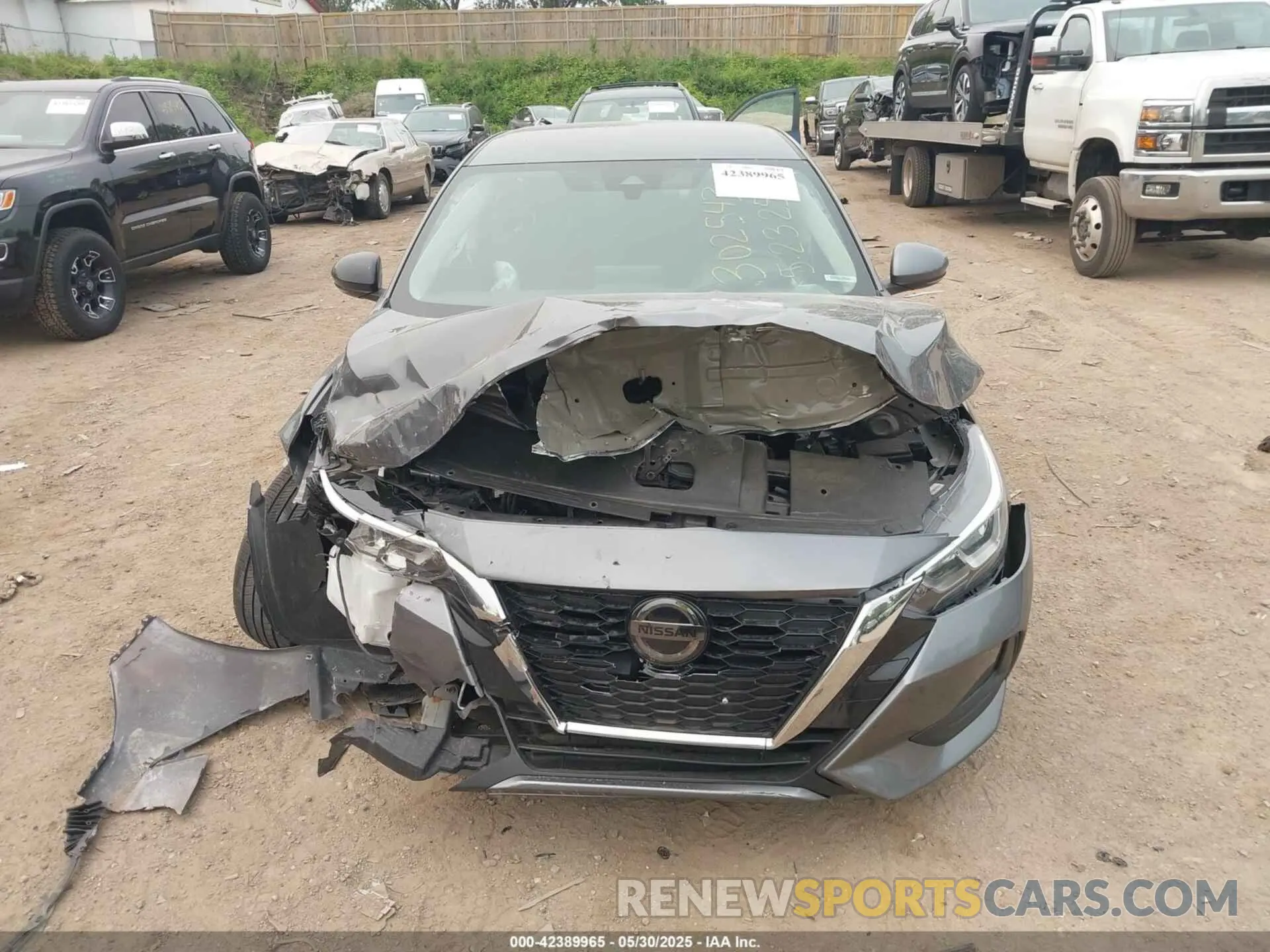 11 Photograph of a damaged car 3N1AB8CV9LY232503 NISSAN SENTRA 2020
