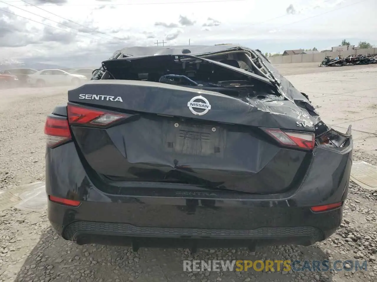 6 Photograph of a damaged car 3N1AB8CV9LY242609 NISSAN SENTRA 2020