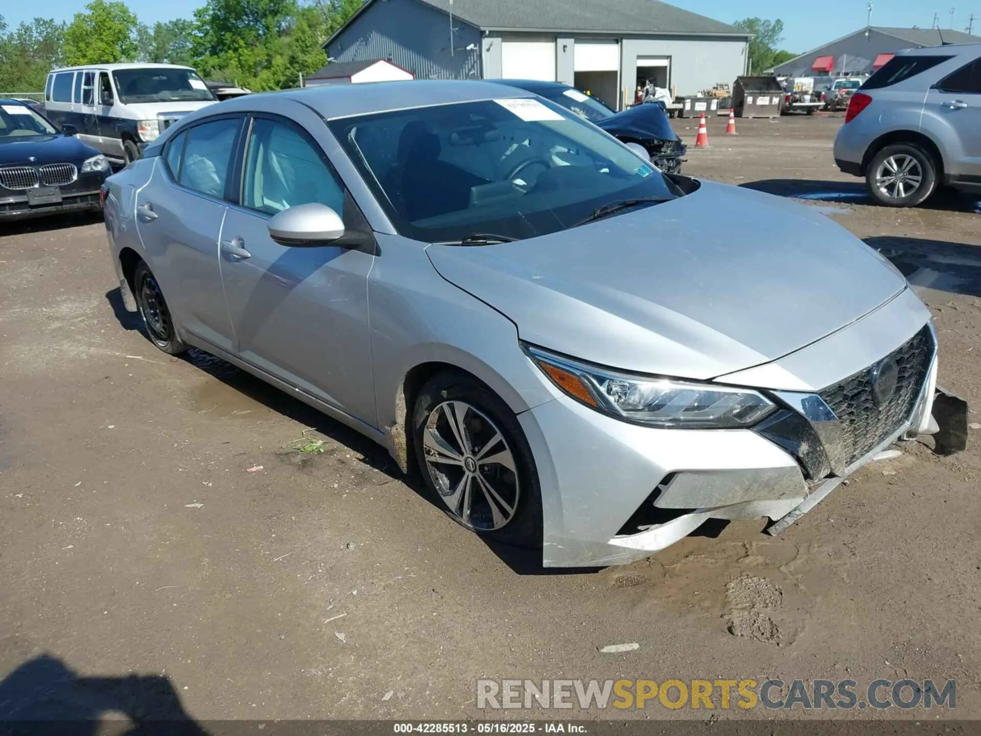 1 Photograph of a damaged car 3N1AB8CV9LY243226 NISSAN SENTRA 2020